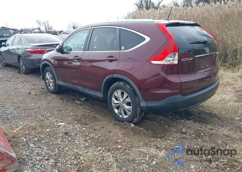 2014 Honda Cr-V Ex-L z USA, uszkodzony, nr VIN 5J6RM4H73EL112747